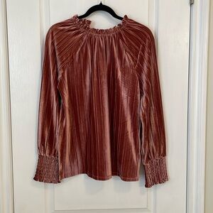 Velour blouse